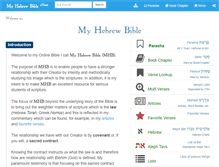 Tablet Screenshot of myhebrewbible.com